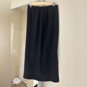 100% Silk Vintage Midi Skirt